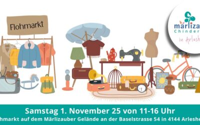 Märlizauber Flohmarkt am SA 1. November 25