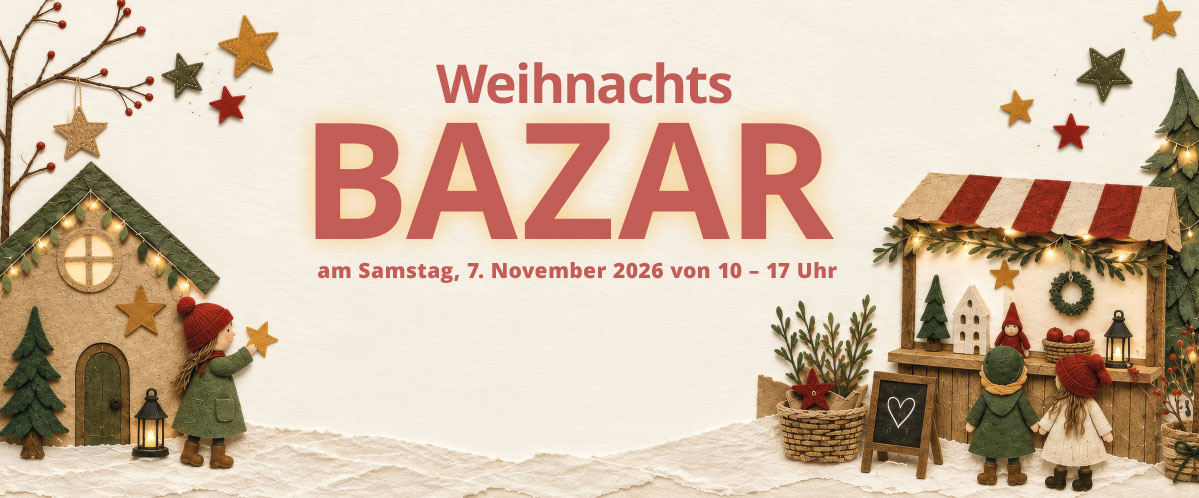 Bazar im Märlizauber<br />
am Samstag, 7. November 2026 von 10–17 Uhr